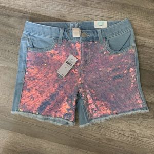 NWT Justice shorts 14